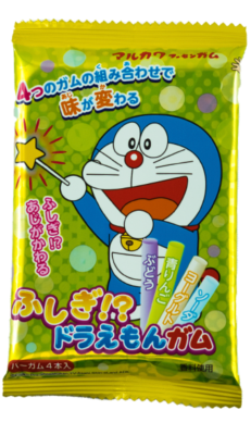 Chewing gum Doraemon à mélanger multi goûts 
