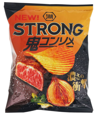 Chips Strong Oni-consomme Koikeya