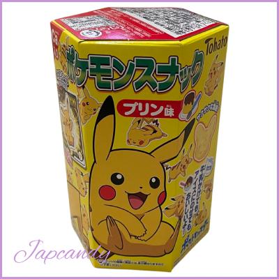 Tohato biscuits soufflés Pokemon pudding