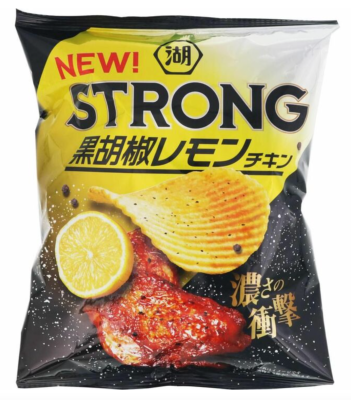Chips Strong poivre noir et poulet Koikeya