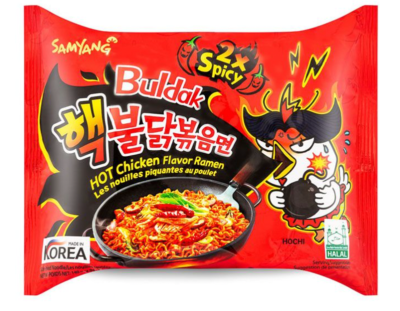 Nouilles ramen Samyang au poulet épicé Spicy 2x