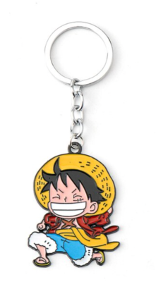 Porte-clé métal One piece Luffy