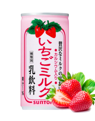 Lait à la fraise Suntory